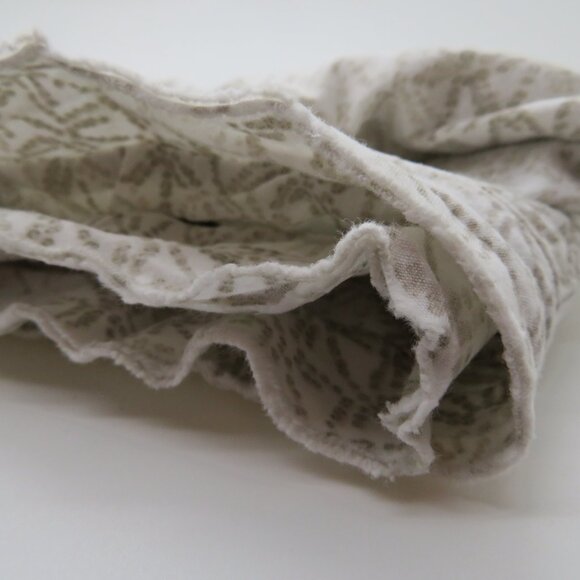 Twin Duvet Garment Washed Standard Sham Taupe Casual Cover 2 Piece Open Package - Picture 6 of 12